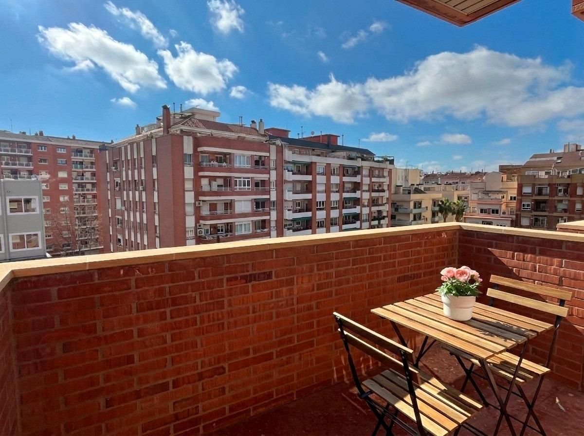 Terrace of Flat for sale in  Barcelona Capital  with Heating, Terrace and Alarm
