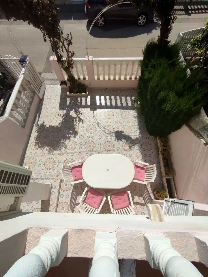 Terrassa de Casa o xalet en venda en San Pedro del Pinatar amb Aire condicionat, Jardí privat i Terrassa