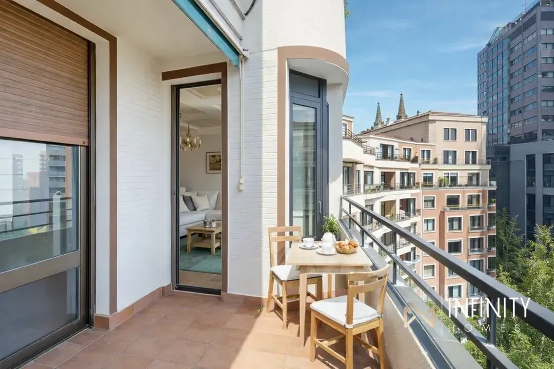 Terraza de Piso de alquiler en Bilbao  con Calefacción, Terraza y Balcón