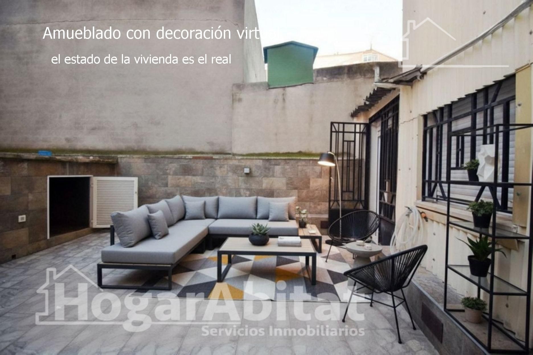 Terrace of Flat for sale in Castellón de la Plana / Castelló de la Plana  with Air Conditioner, Terrace and Storage room