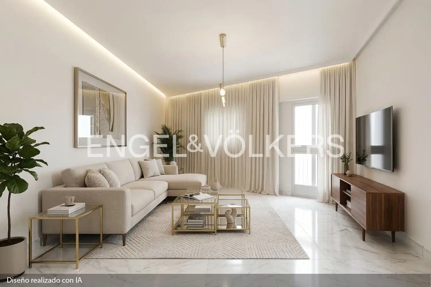 Sala d'estar de Pis en venda en  Valencia Capital amb Calefacció i Balcó