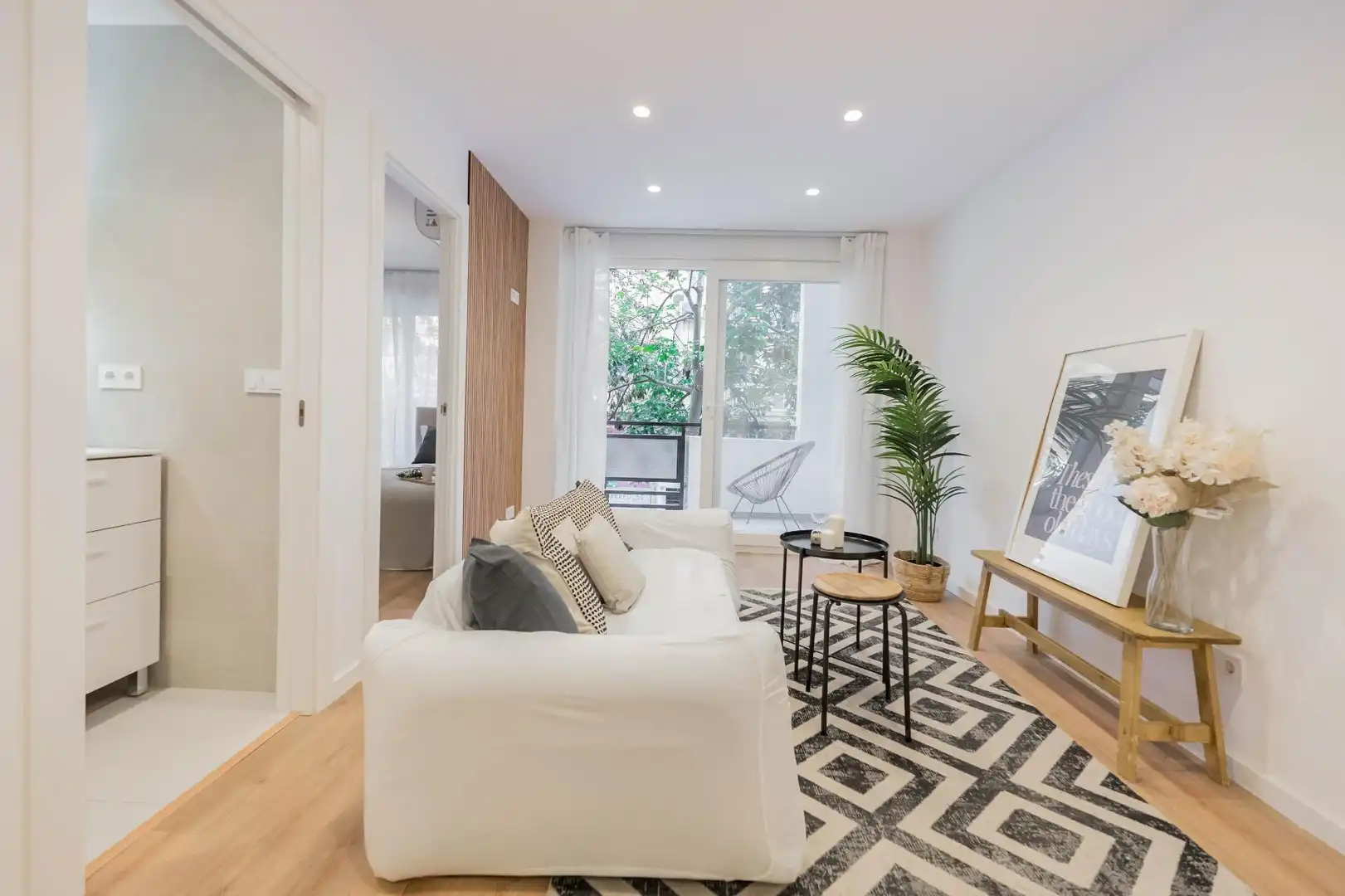 Sala de estar de Apartamento en venta en Málaga con Aire acondicionado, Terraza y Balcón