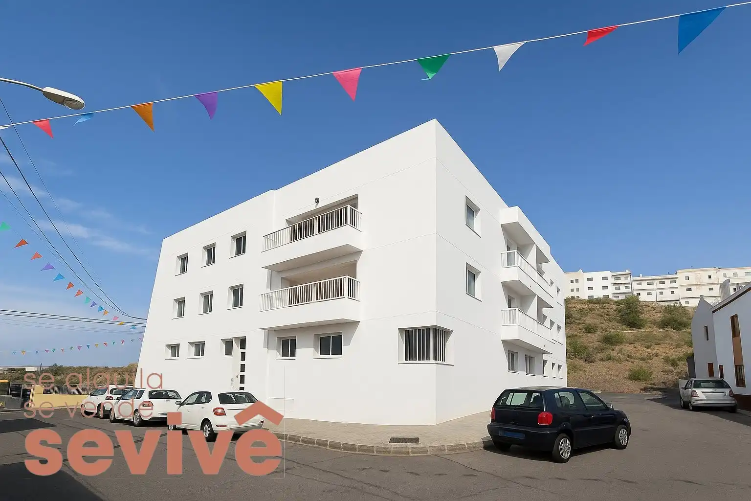 Vista exterior de Pis en venda en Granadilla de Abona amb Terrassa i Moblat