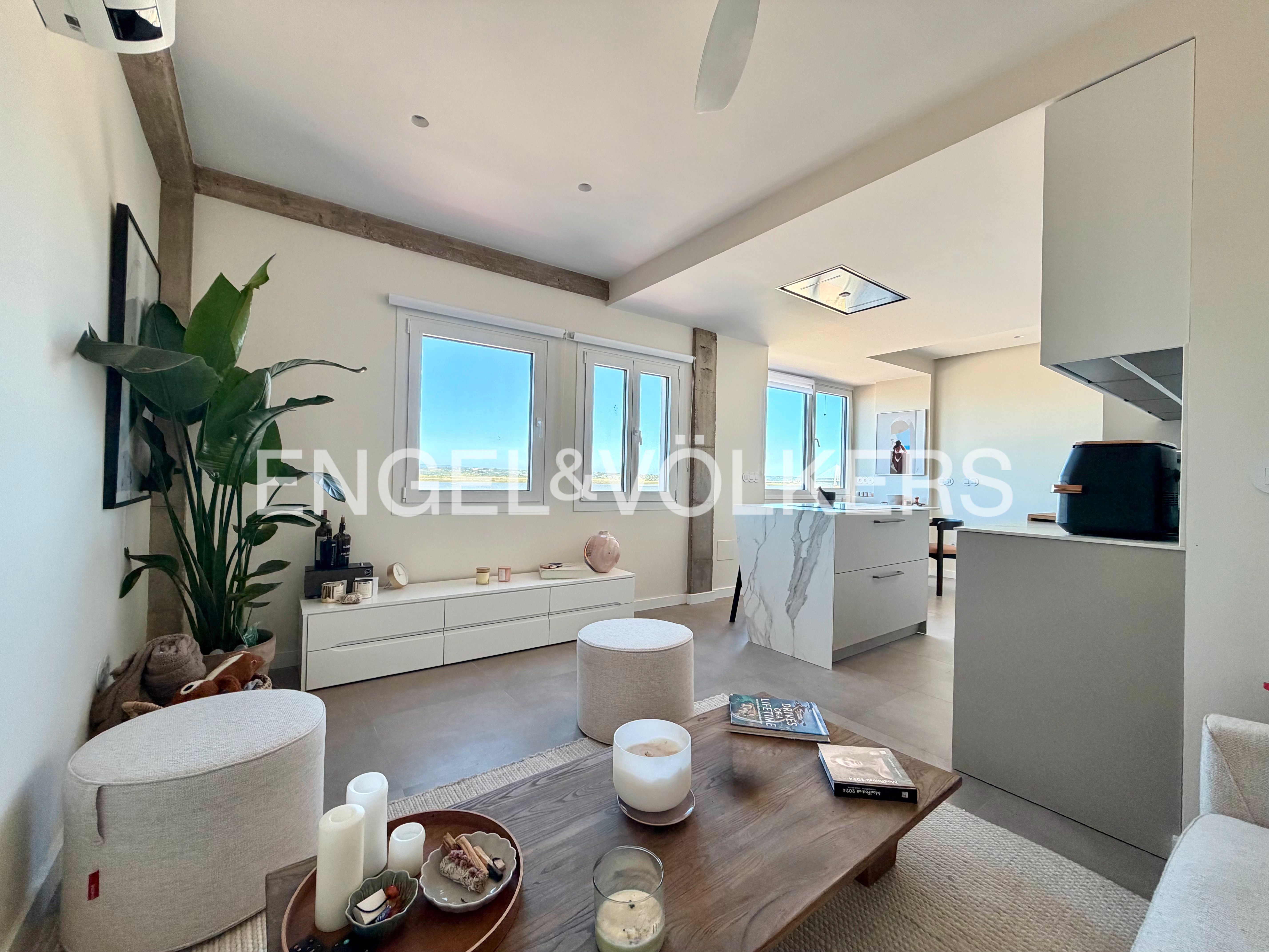 Sala de estar de Piso en venta en Ayamonte con Aire acondicionado, Calefacción y Terraza