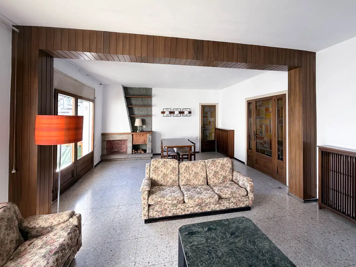 Sala de estar de Casa o chalet en venta en Sabadell con Calefacción, Terraza y Trastero