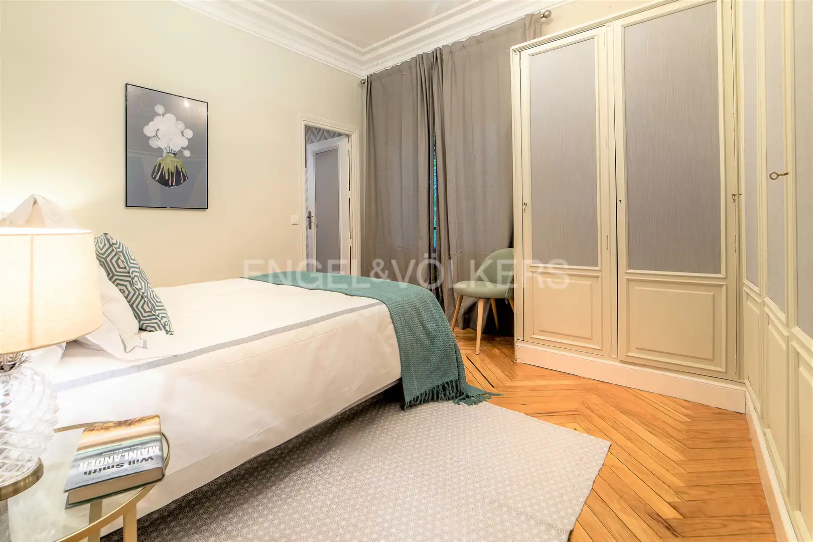 Habitación de Piso de alquiler en Madrid con Aire acondicionado, Calefacción y Parquet