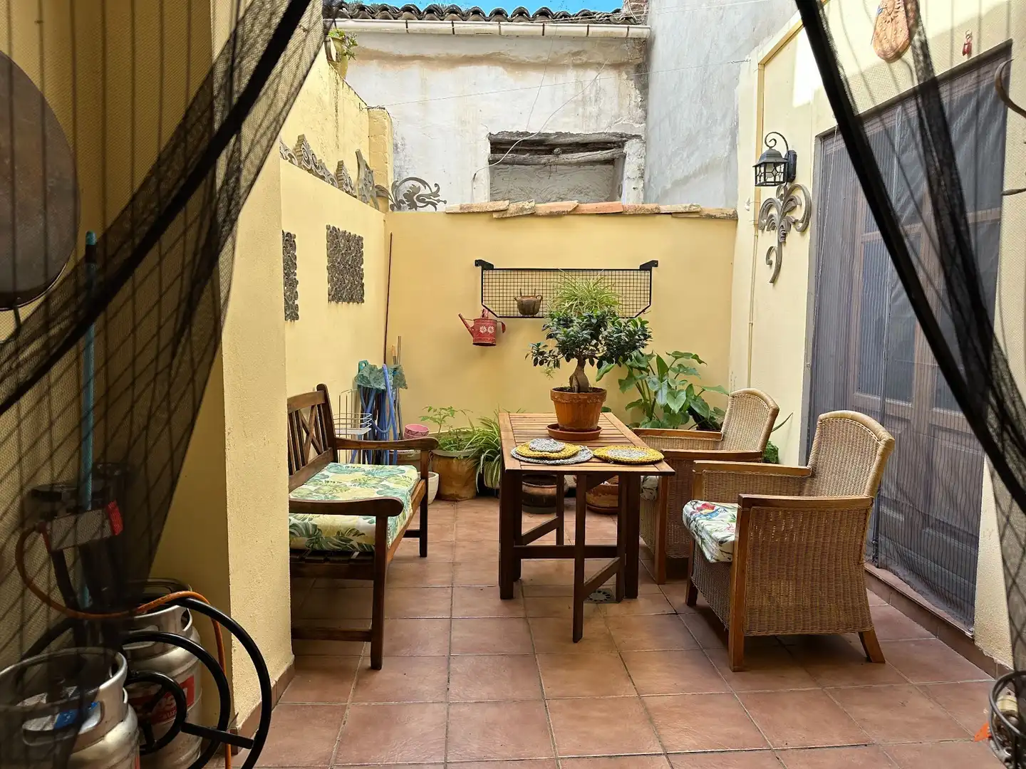 Terrassa de Finca rústica en venda en Albaida amb Aire condicionat, Calefacció i Terrassa