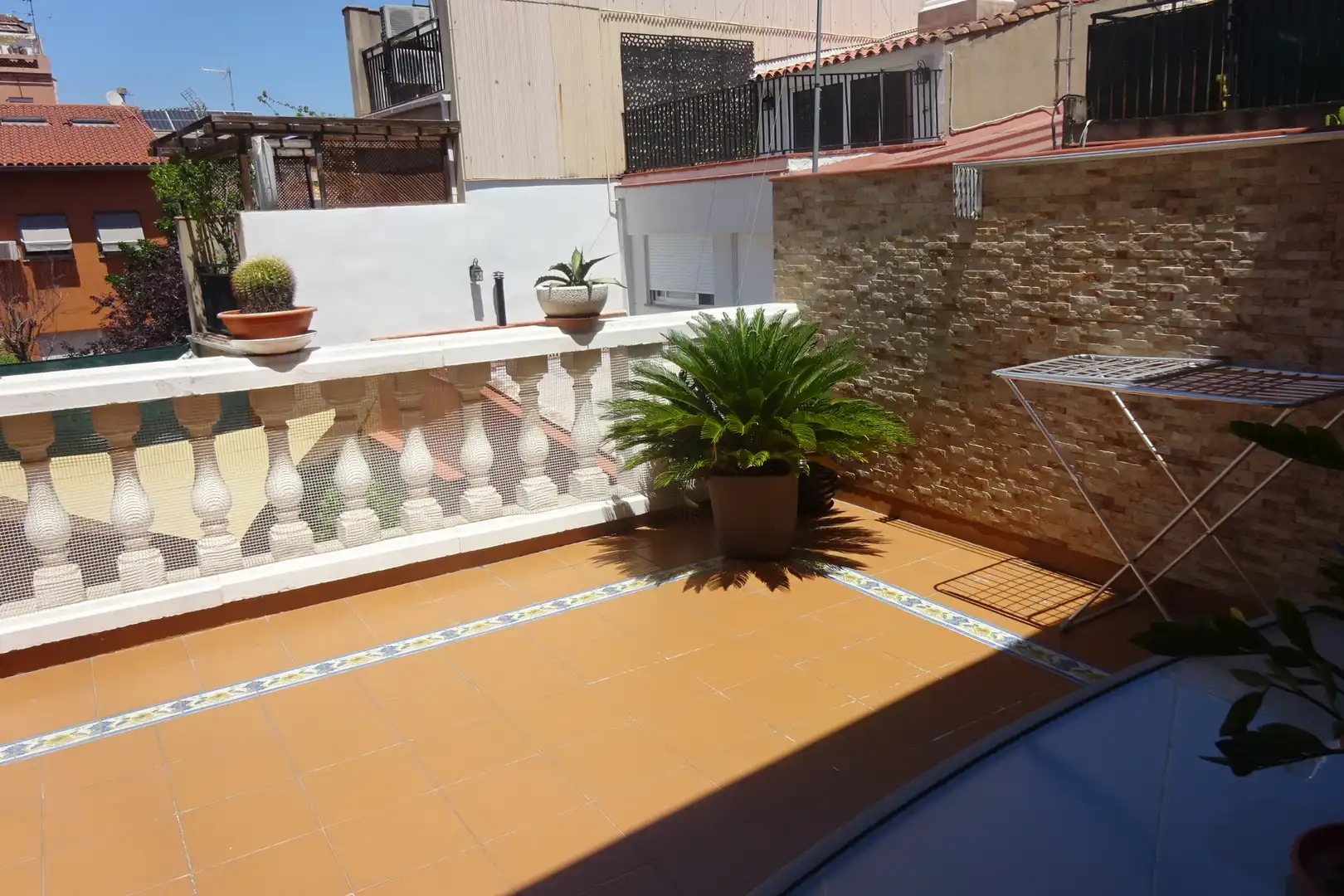 Terrassa de Casa adosada en venda en Barcelona amb Aire condicionat, Calefacció i Parquet