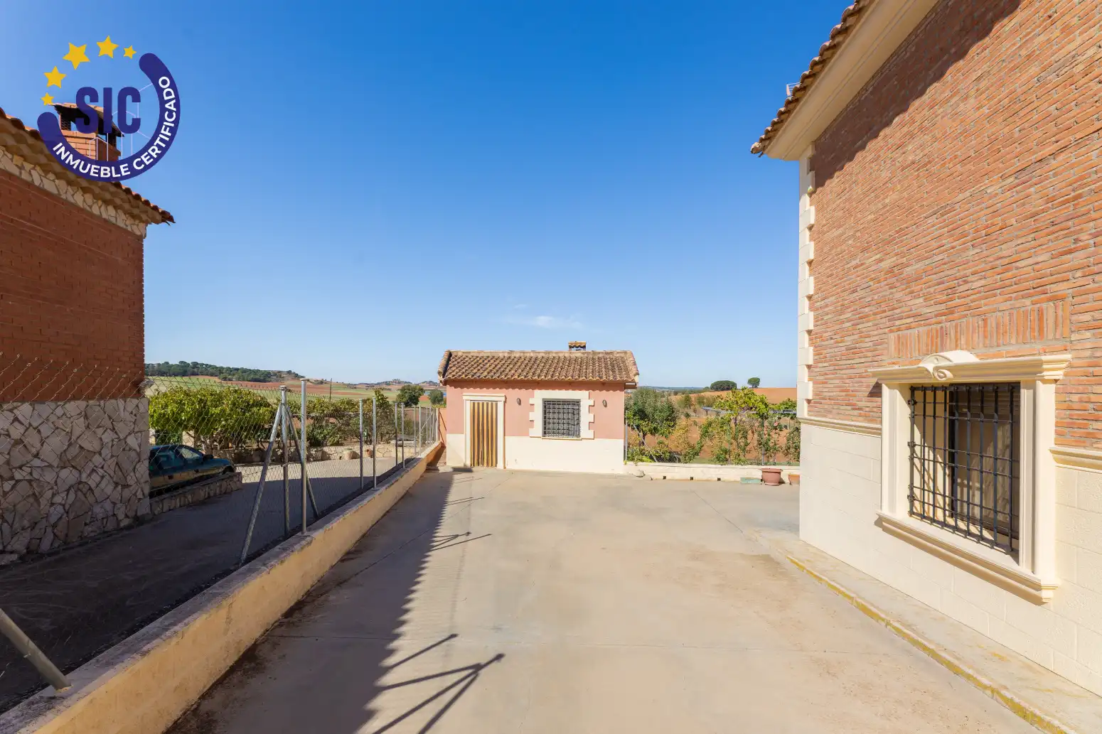 Vista exterior de Casa o chalet en venta en Hontecillas con Calefacción, Terraza y Amueblado