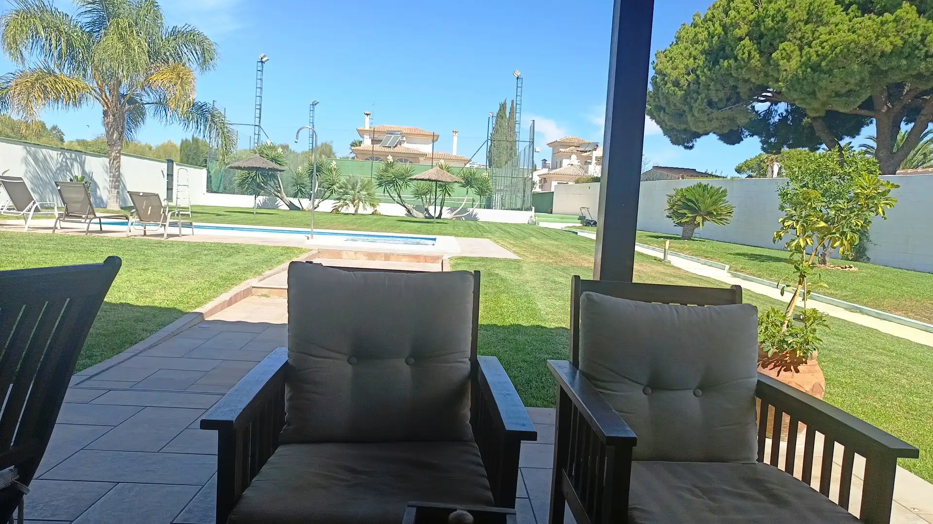 Jardín de Casa o chalet en venta en El Puerto de Santa María con Aire acondicionado, Jardín privado y Terraza