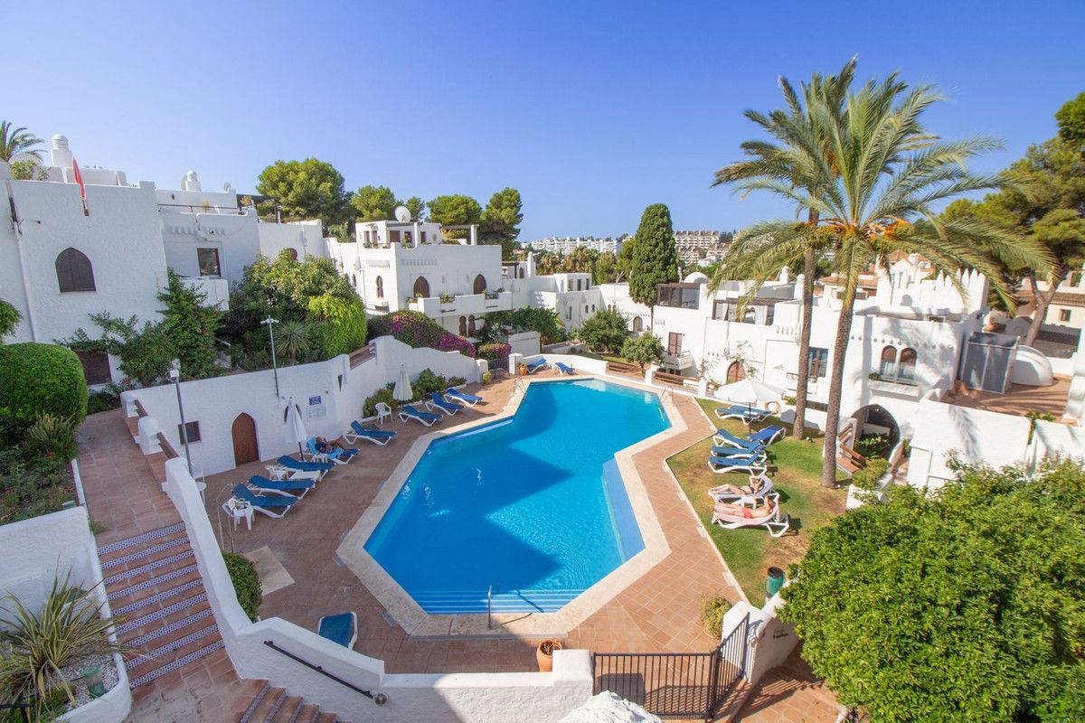 Jardín de Casa adosada en venta en Marbella