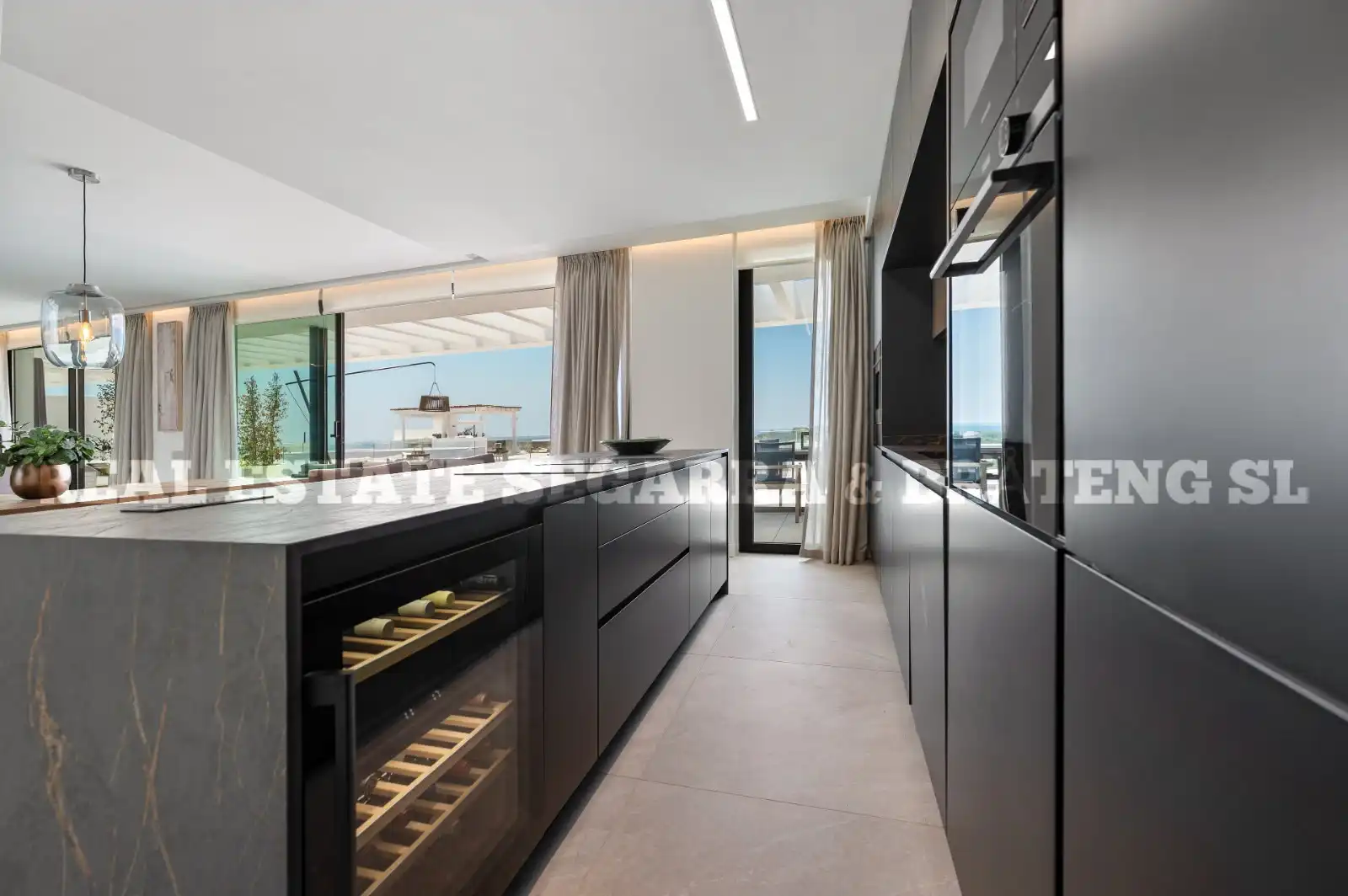 Kitchen of Attic for sale in Marbella  with Air Conditioner, Heating and Terrace