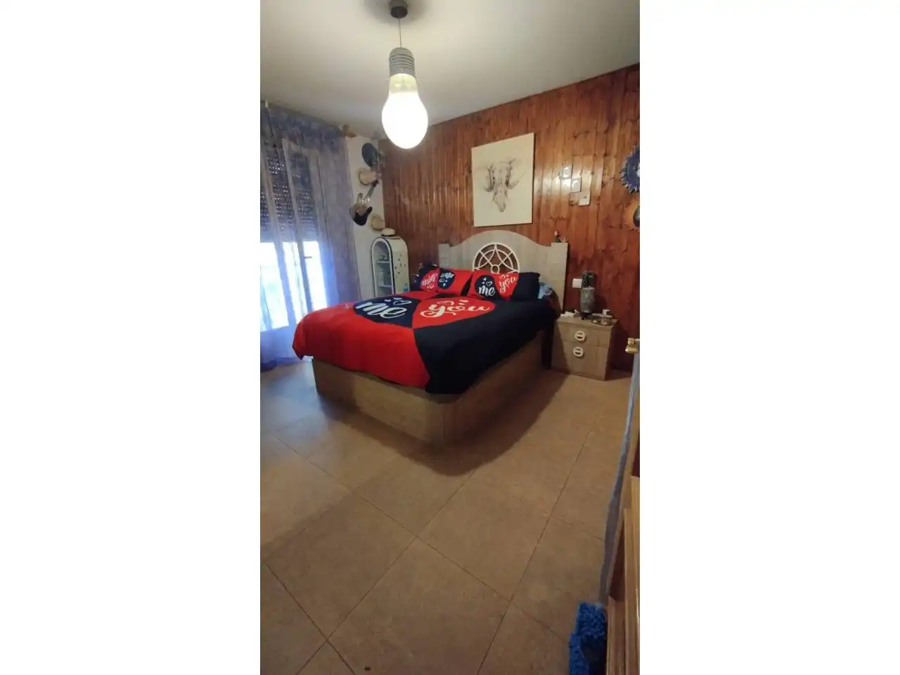 Schlafzimmer von Einfamilien-Reihenhaus zum Verkauf in Ocaña mit Heizung, Privatgarten und Möbliert