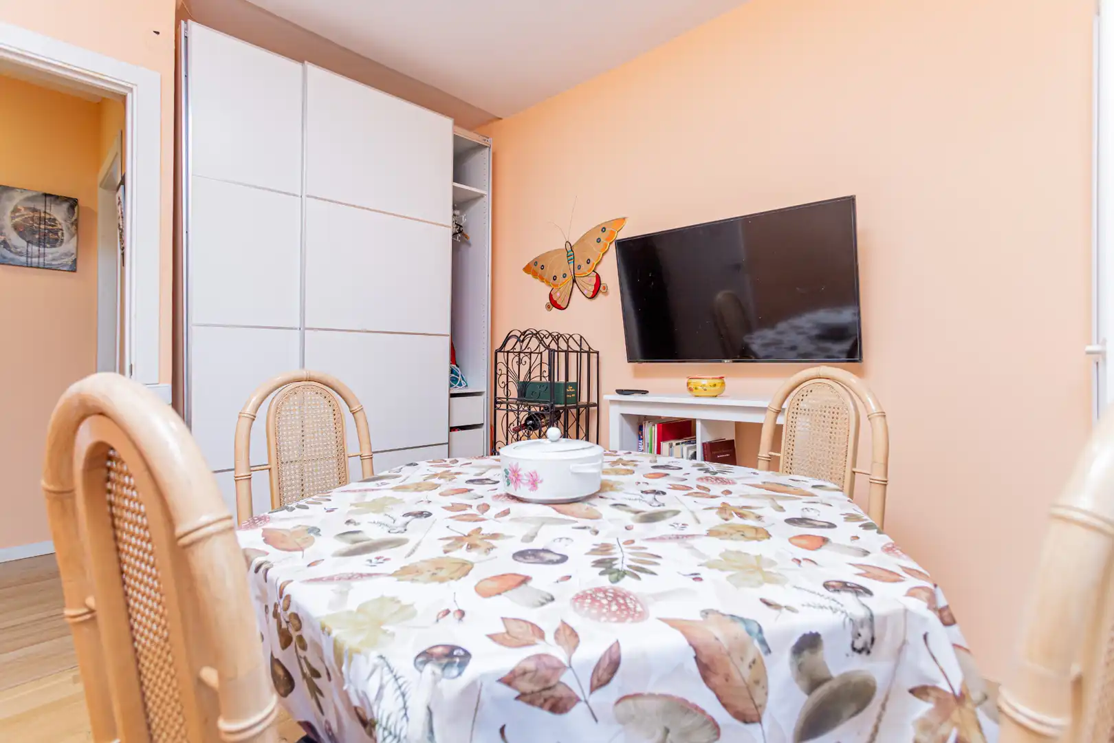 Dining room of Flat for sale in Collado Villalba  with Heating, Private garden and Parquet flooring