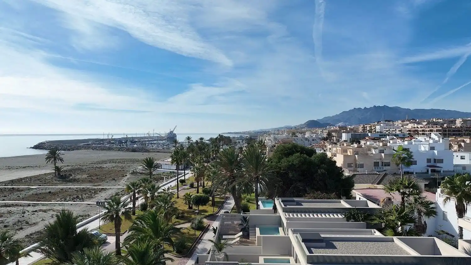 Exterior view of Flat for sale in Vera  with Air Conditioner, Terrace and Storage room
