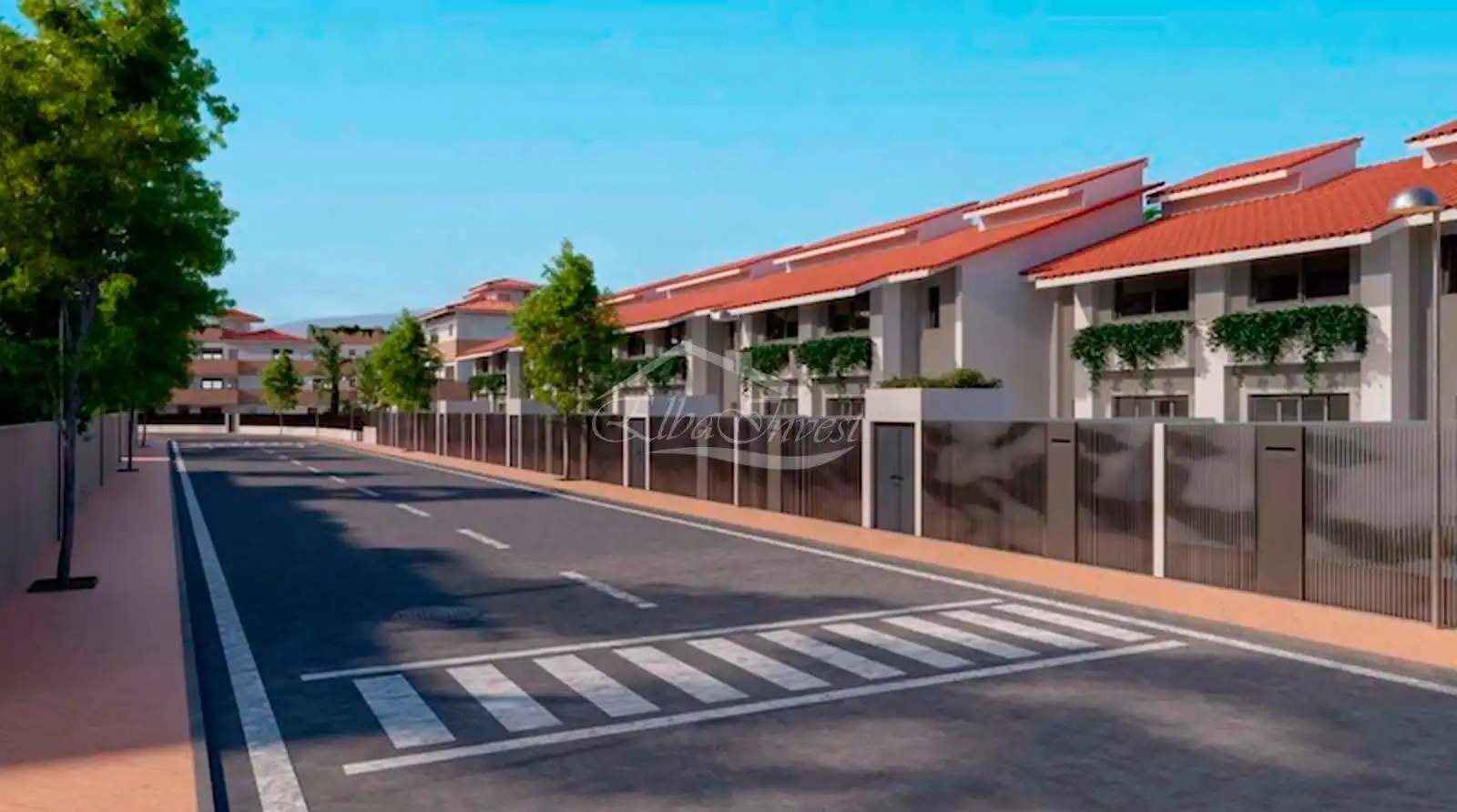 Vista exterior de Dúplex en venda en San Miguel de Abona amb Aire condicionat, Jardí privat i Terrassa