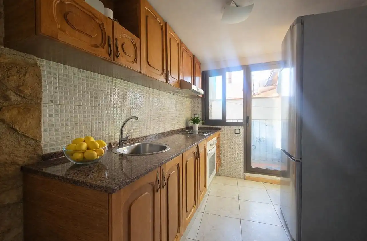 Cocina de Casa o chalet en venta en Tivissa con Parquet, Amueblado y Balcón