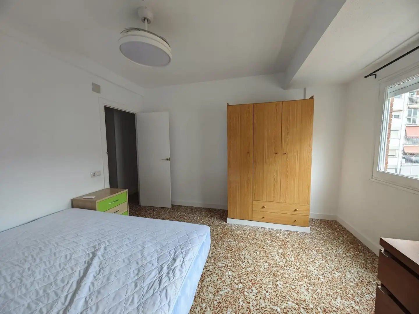 Schlafzimmer von Wohnung zur Miete in Alicante / Alacant mit Heizung, Terrasse und Möbliert