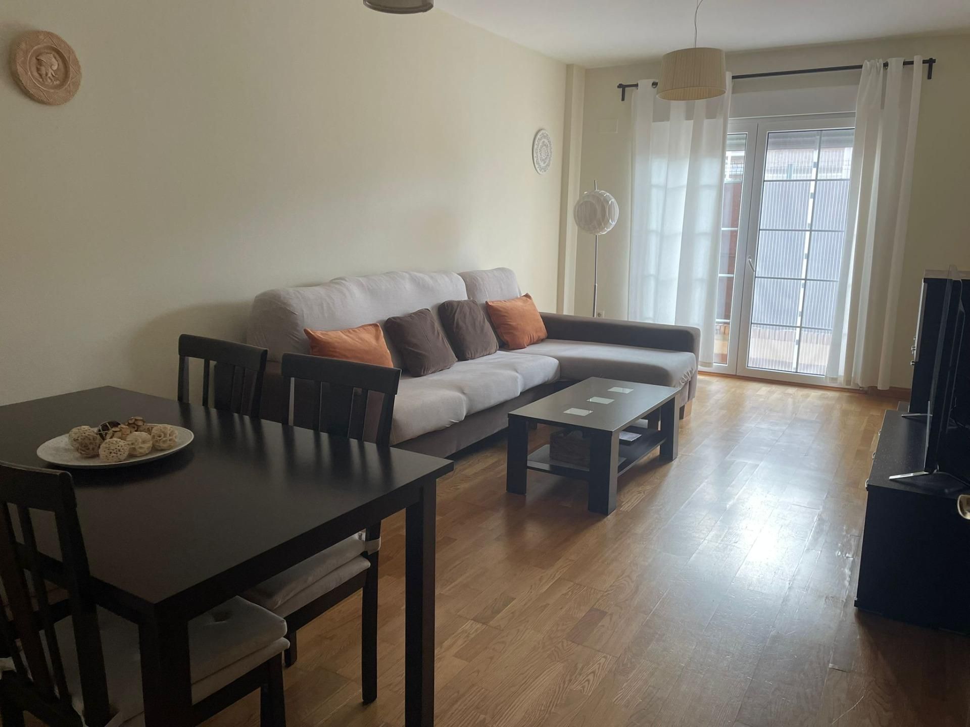 Sala de estar de Apartamento de alquiler en Mérida con Aire acondicionado, Calefacción y Terraza