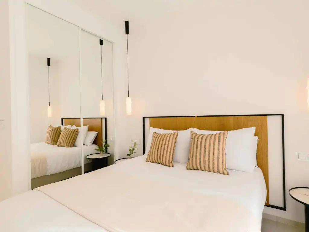 Bedroom of Apartments for sale in Rojales  with Air Conditioner, Private garden and Community pool