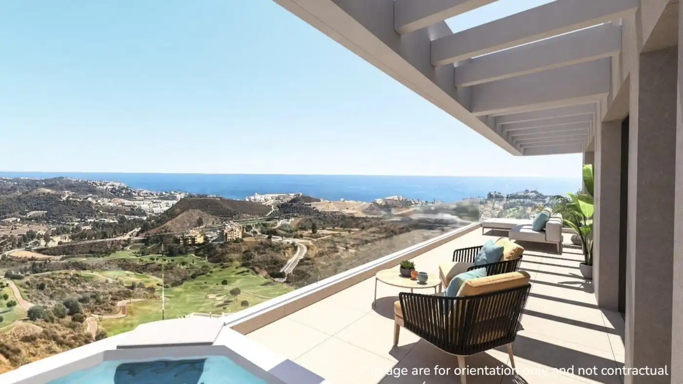 Attique avec piscine à vendre à Riviera del Sol