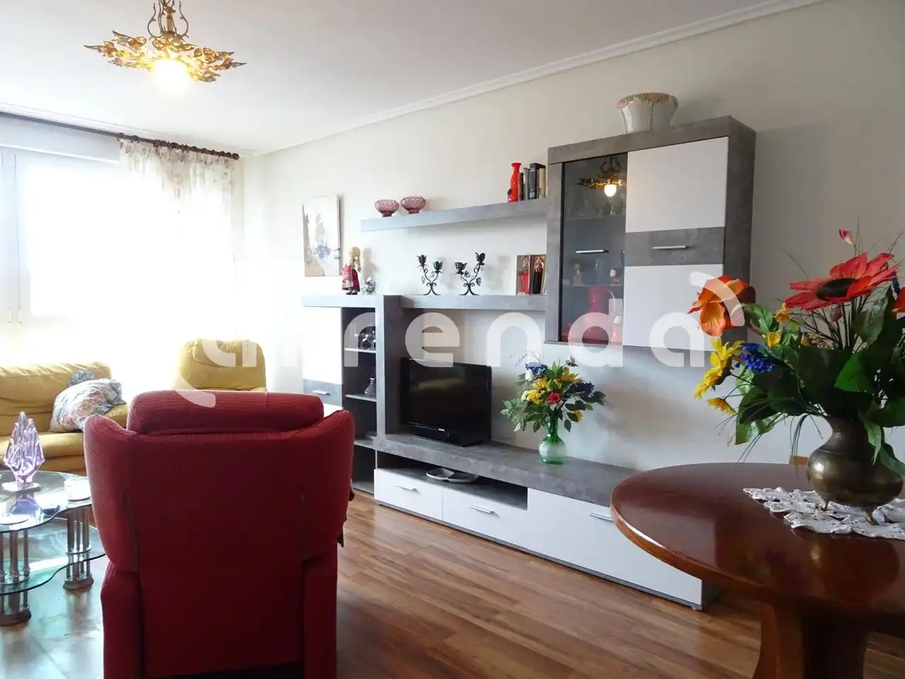 Living room of Flat for rent in Santander  with Heating and Furnished