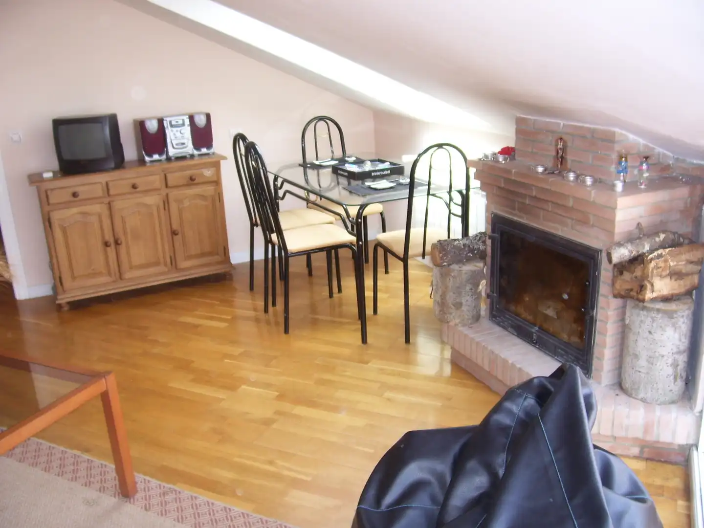Dining room of Attic for sale in Benaocaz  with Air Conditioner, Heating and Parquet flooring