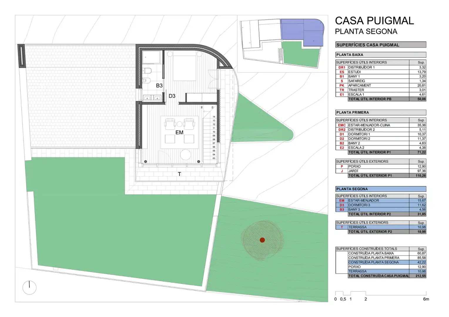 Casa adosada en venda en Ger amb Calefacció, Jardí privat i Parquet