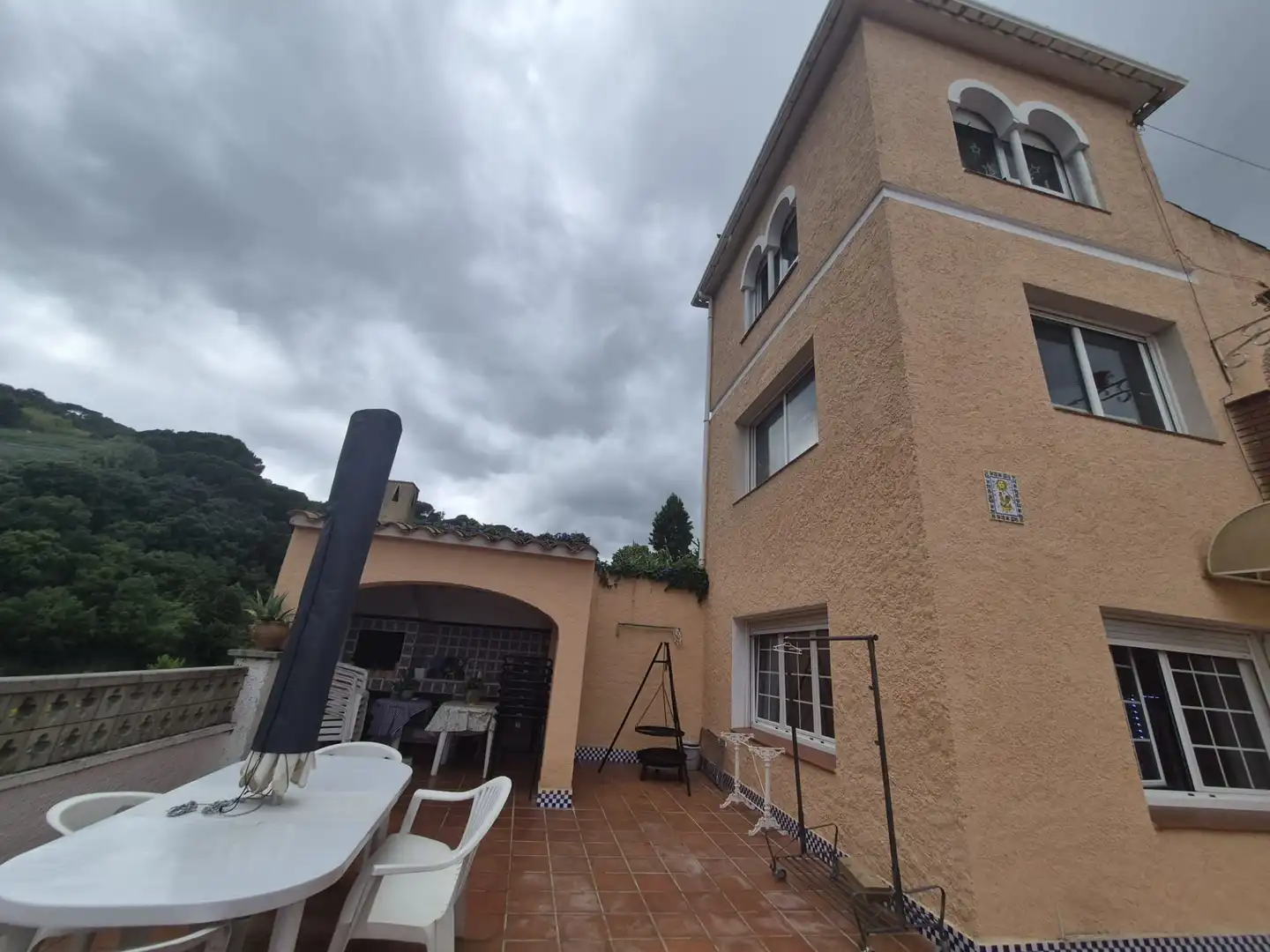 Exterior view of Houses for sale in Calella  with Air Conditioner, Heating and Terrace
