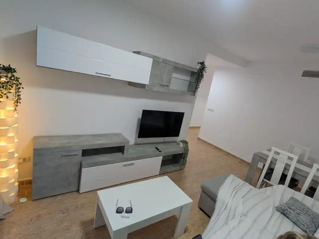 Sala d'estar de Pis de lloguer en Playa de Garrucha