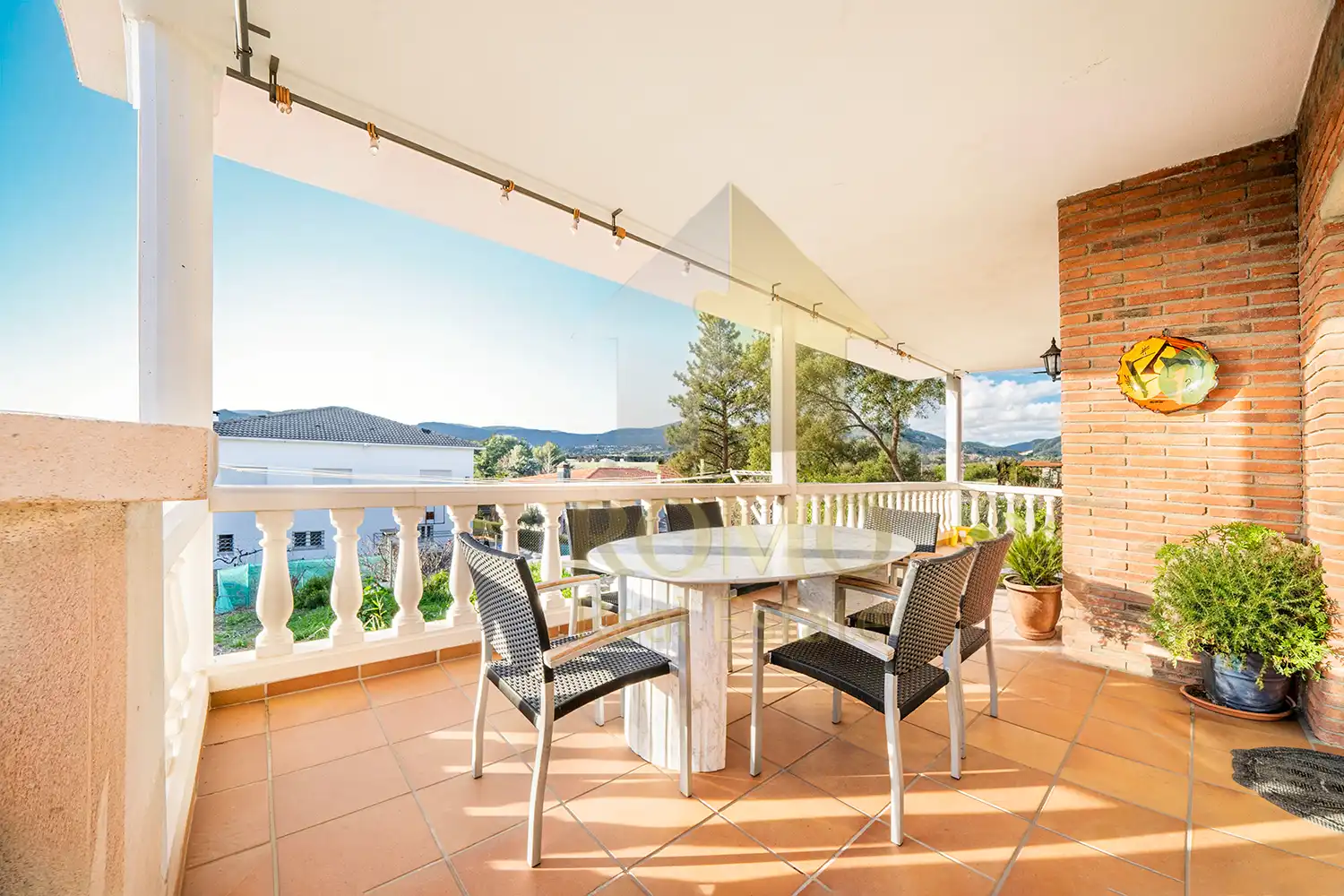Terraza de Casa o chalet en venta en L'Ametlla del Vallès con Aire acondicionado, Calefacción y Jardín privado