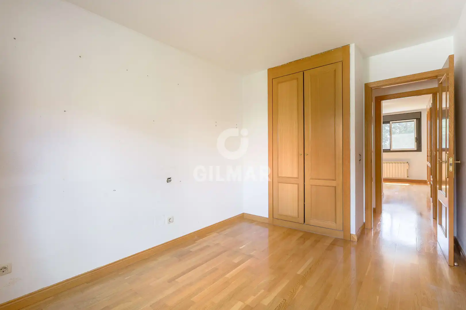 Bedroom of Flat for sale in Madrid  with Heating, Private garden and Storage room