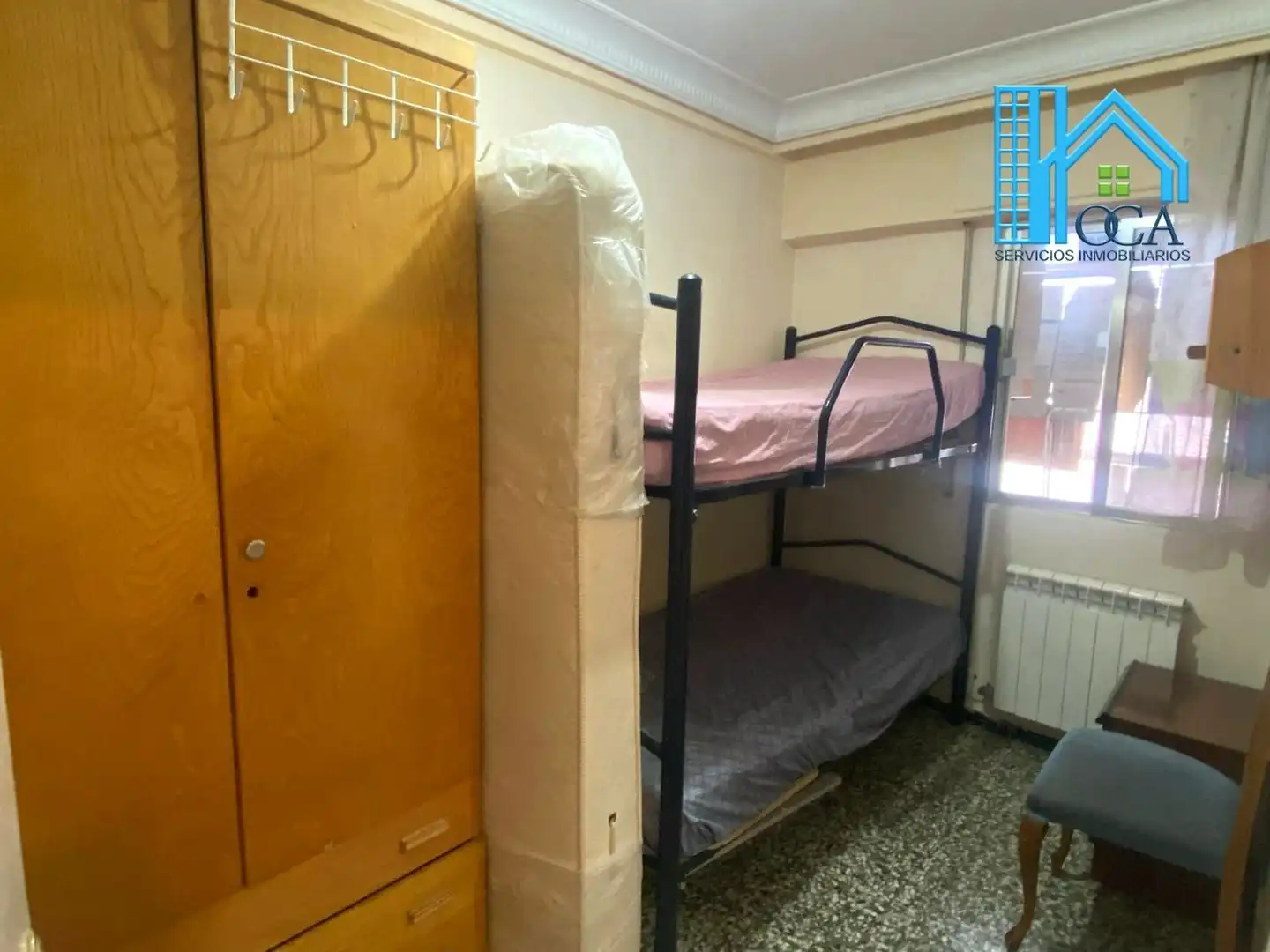Bedroom of Flat for sale in Madrid  with Air Conditioner and Terrace