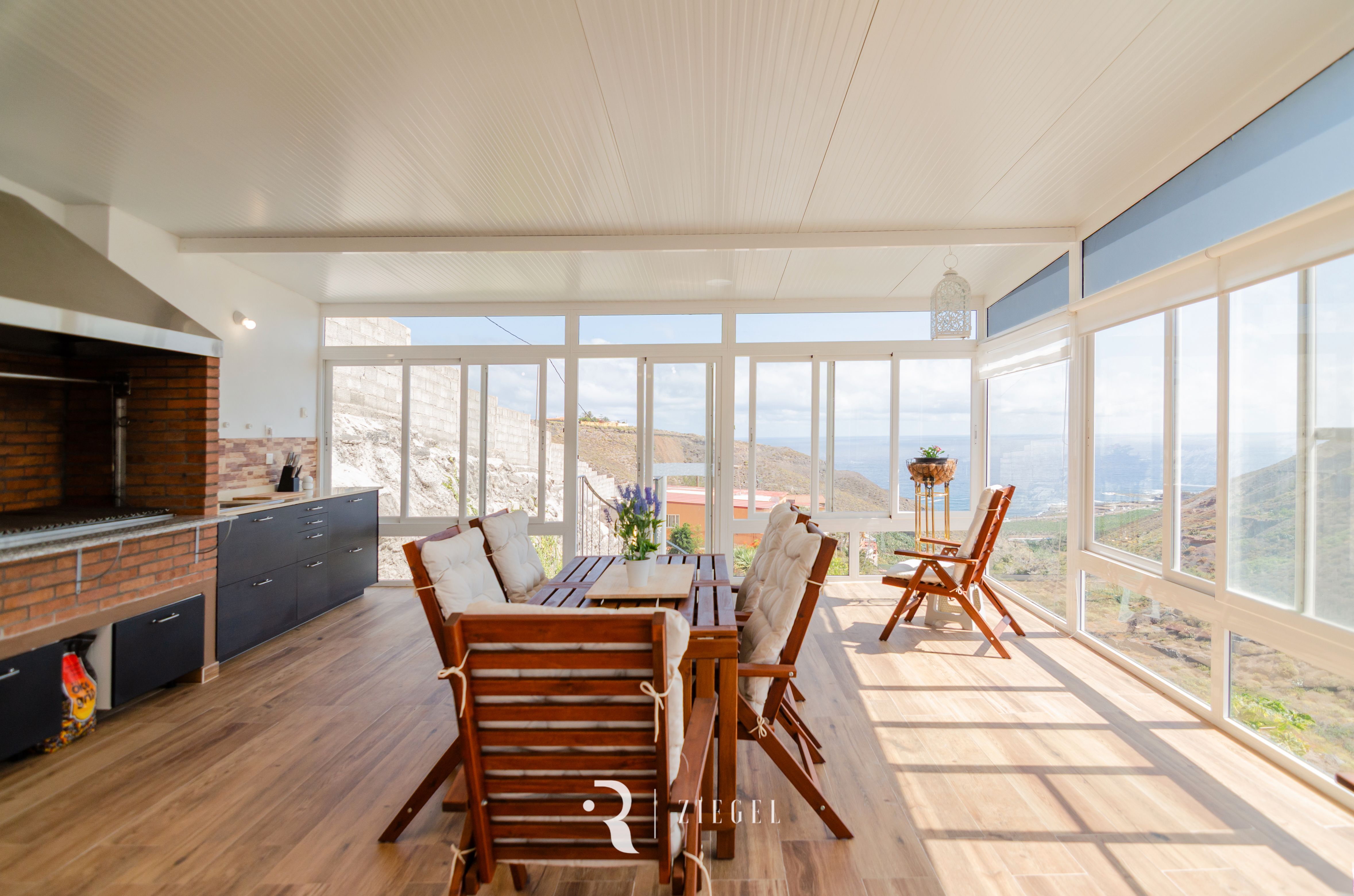 Dining room of House or chalet for sale in Firgas  with Terrace and Storage room
