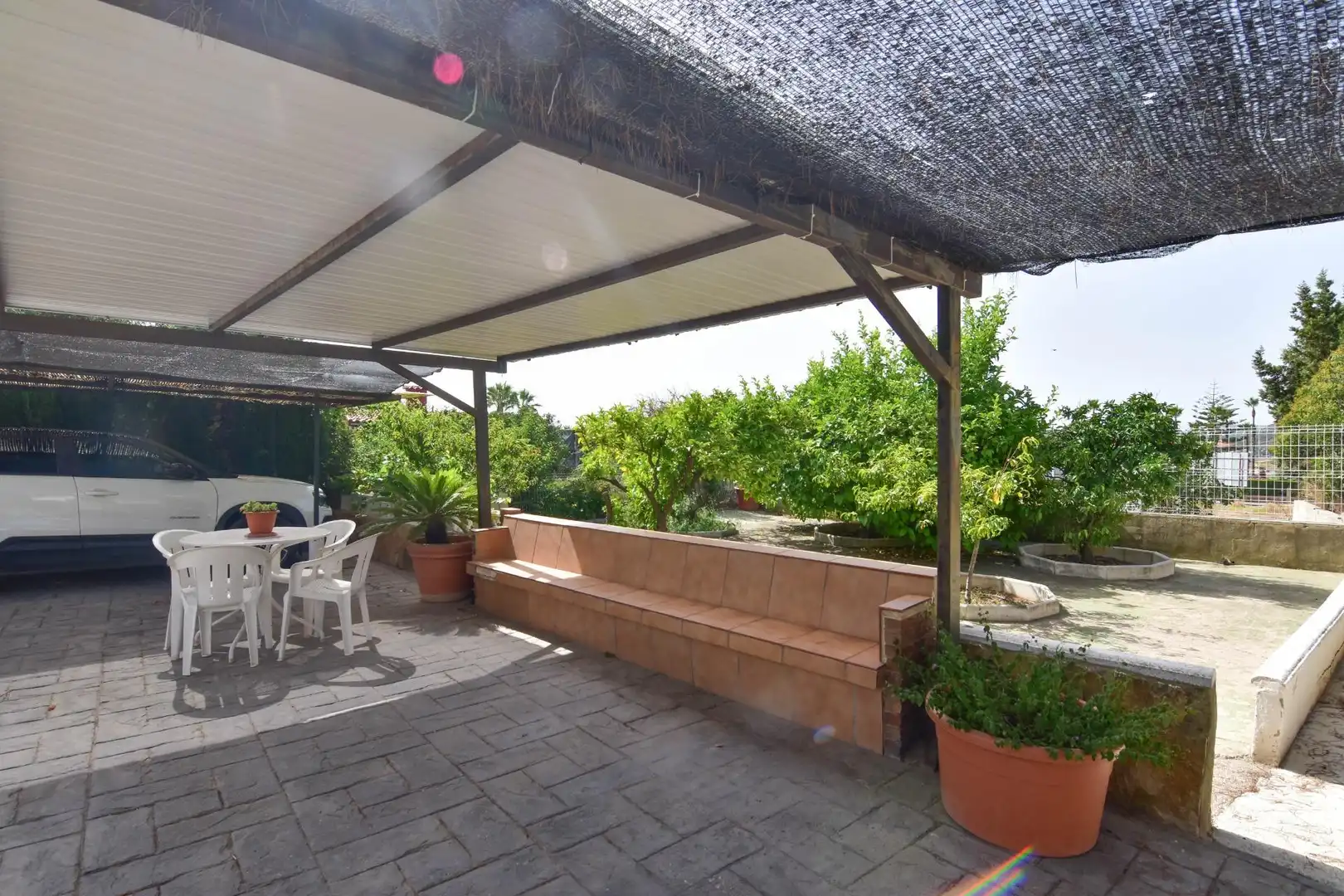 Terraza de Casa o chalet en venta en Montserrat con Aire acondicionado, Calefacción y Jardín privado