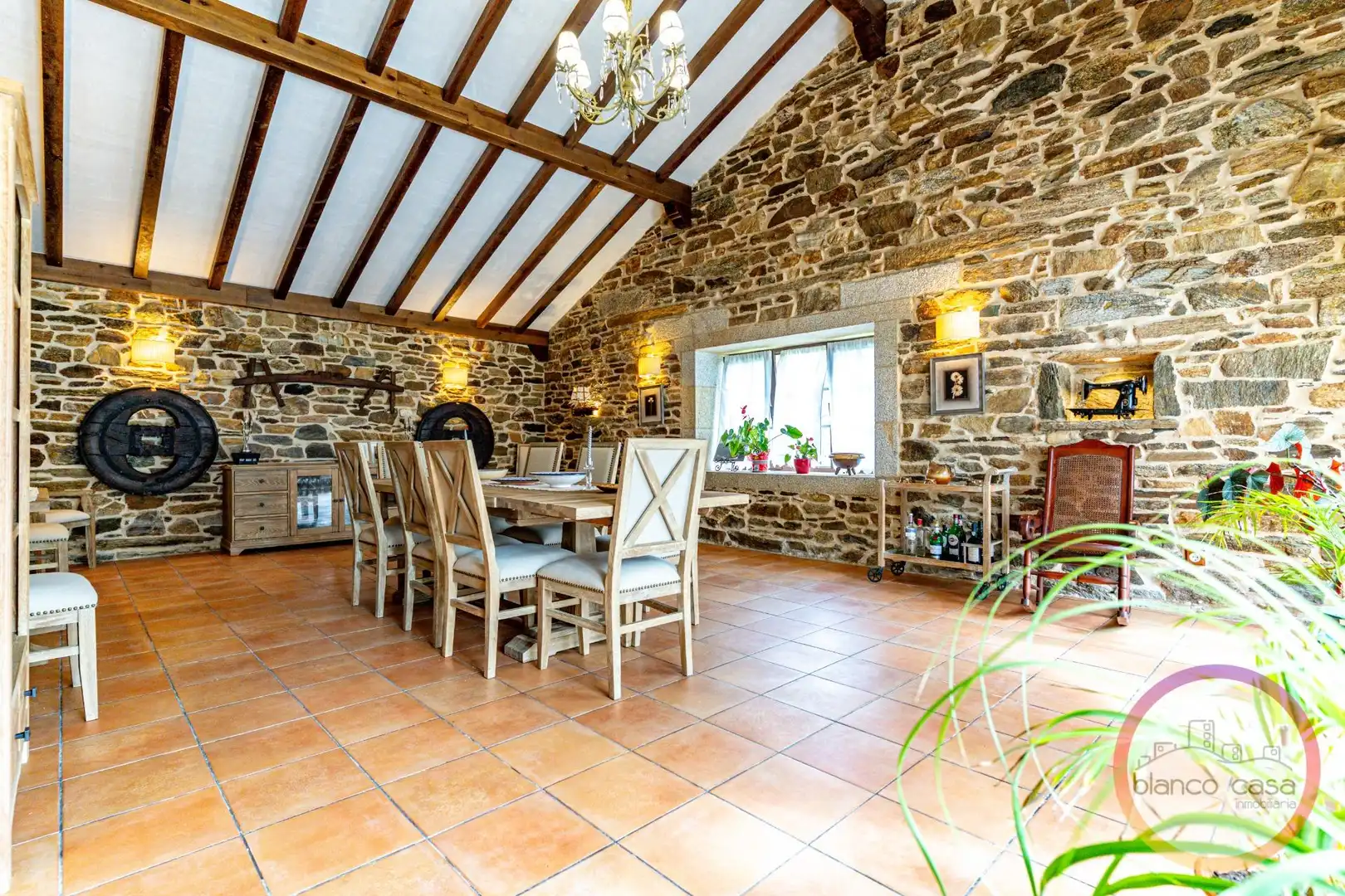 Comedor de Casa o chalet en venta en Malpica de Bergantiños con Amueblado y Balcón