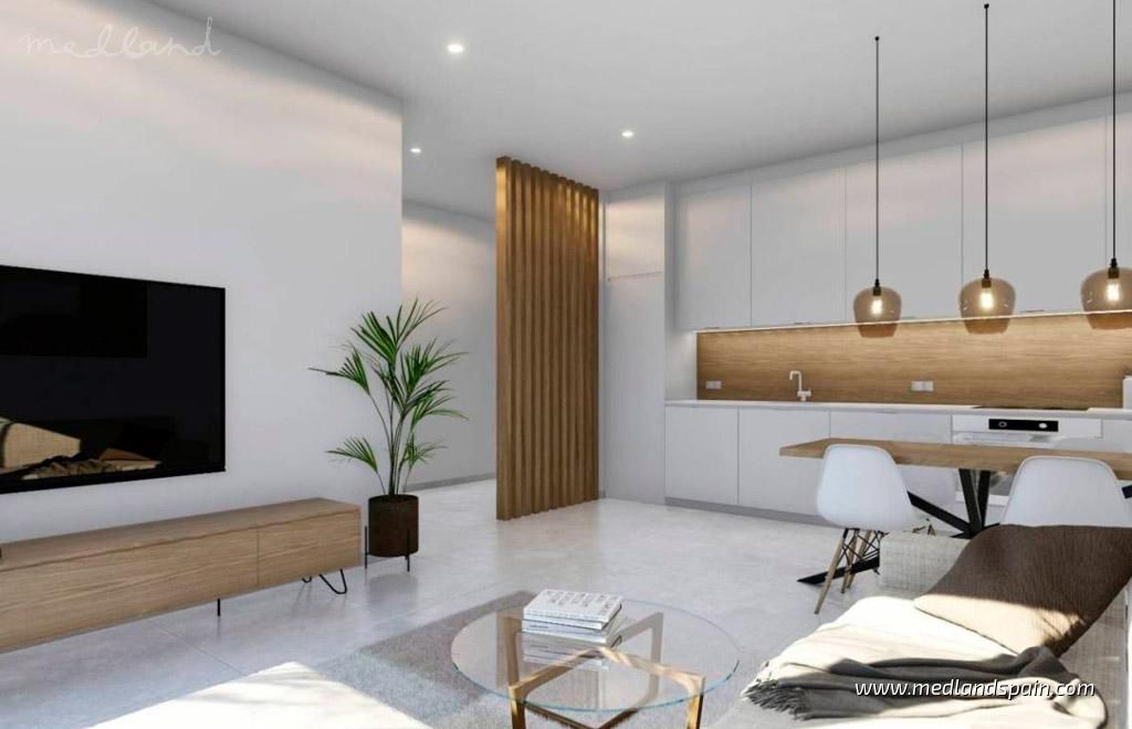 Sala d'estar de Apartament en venda en Torre-Pacheco amb Aire condicionat, Calefacció i Terrassa