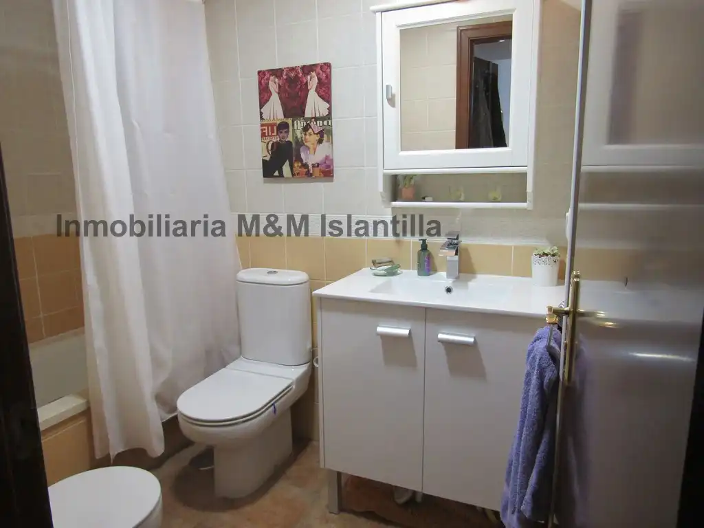 Baño de Apartamento en venta en Ayamonte con Jardín privado, Amueblado y Horno