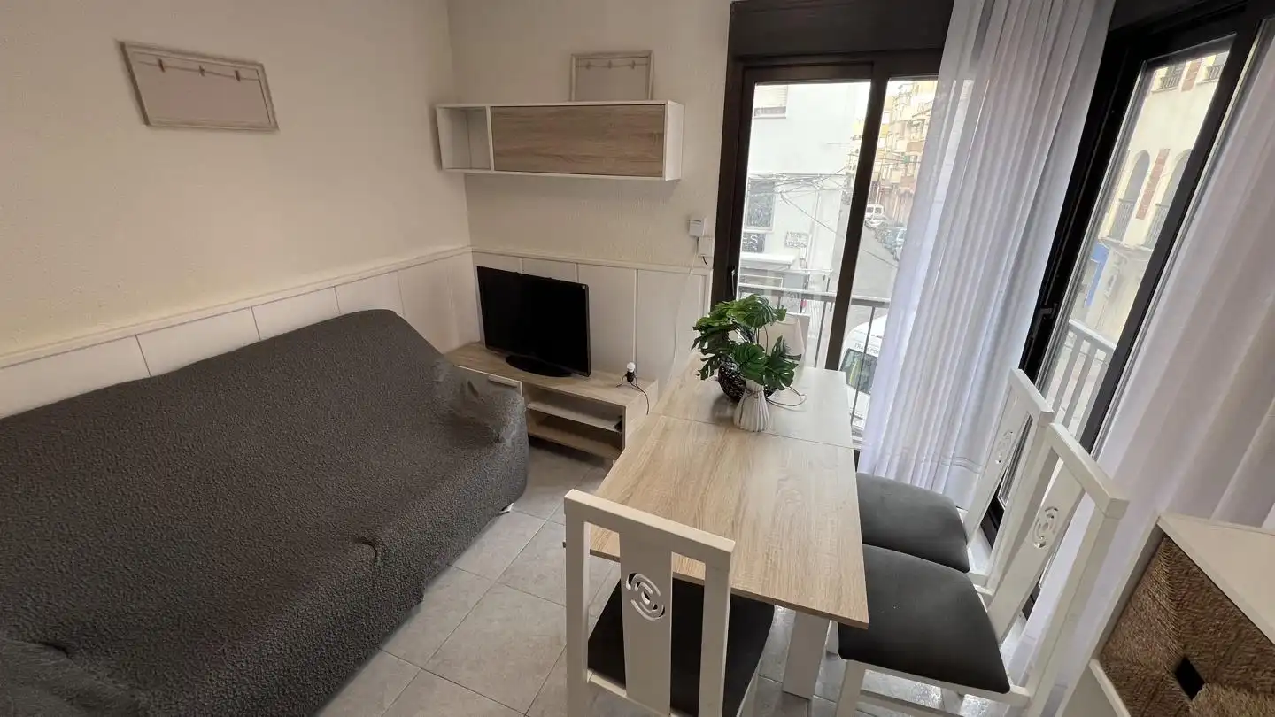 Sala de estar de Piso en venta en Benicarló con Aire acondicionado, Terraza y Trastero