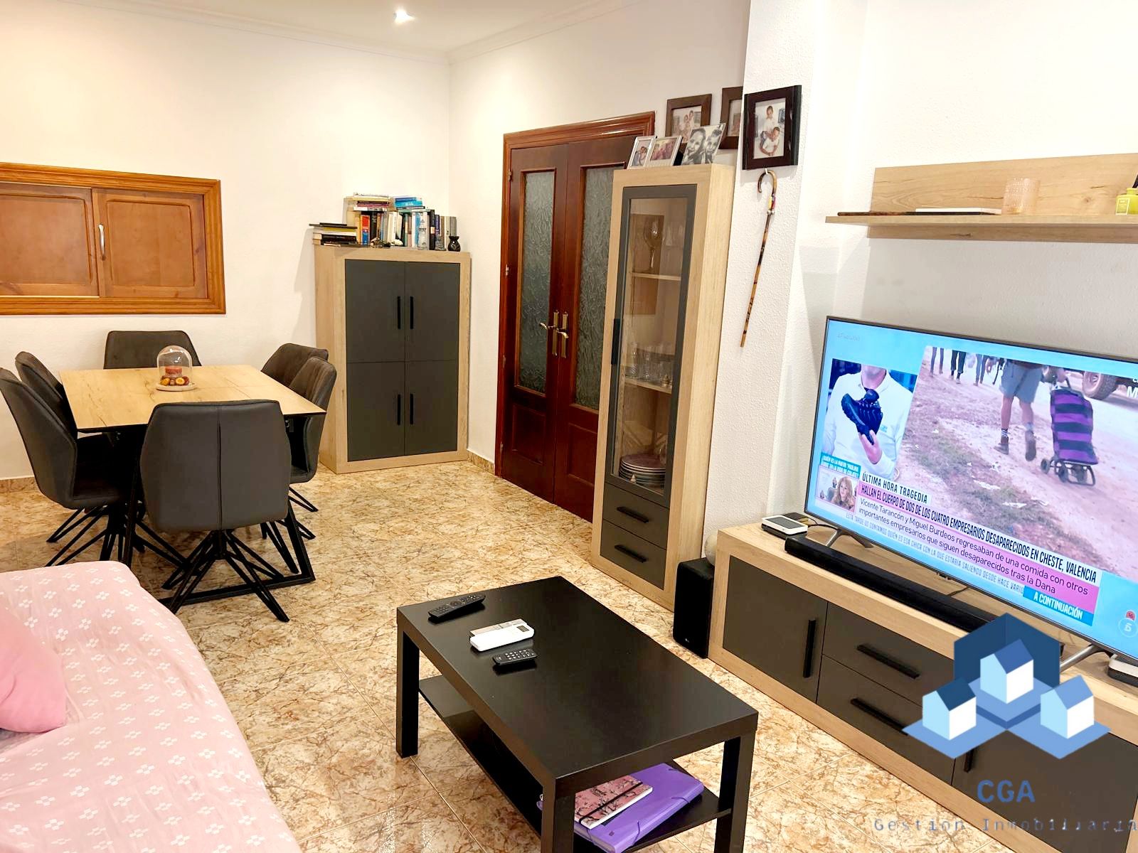 Sala d'estar de Casa o xalet en venda en Lorca amb Aire condicionat, Calefacció i Terrassa