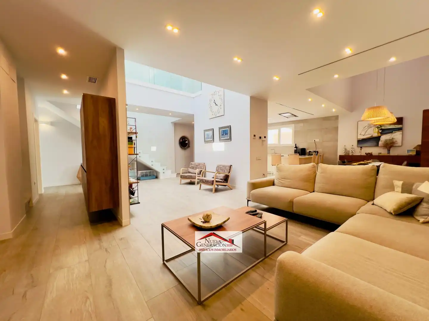 Sala de estar de Casa adosada en venta en San Fernando