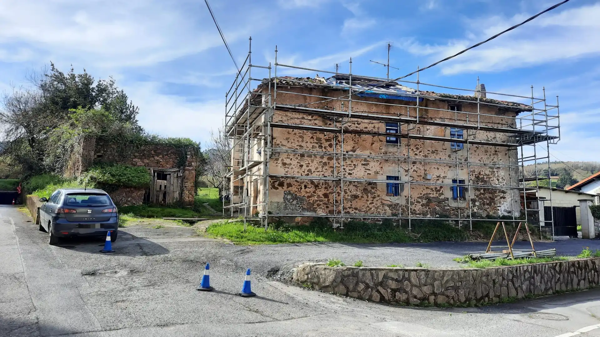 Vista exterior de Finca rústica en venta en Plentzia con Jardín privado