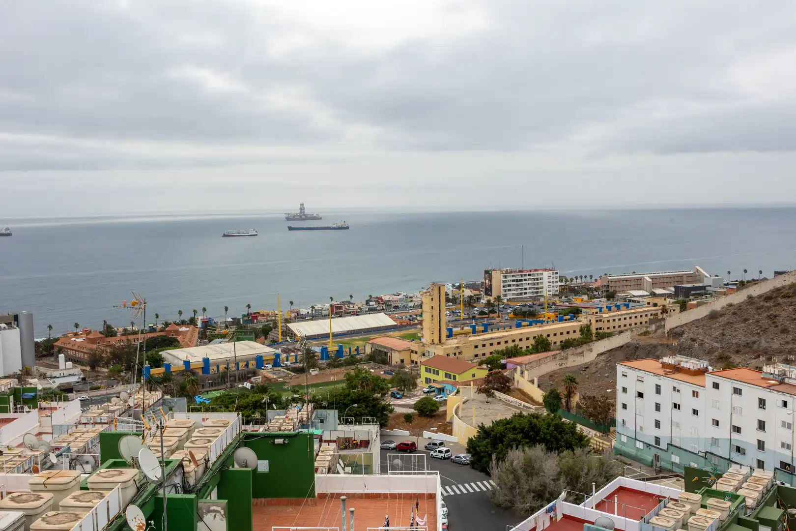 Vista exterior de Piso en venta en Las Palmas de Gran Canaria con Trastero