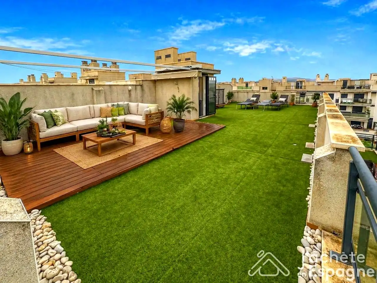 Terrace of Duplexes for sale in San Jorge / Sant Jordi  with Air Conditioner, Terrace and Storage room