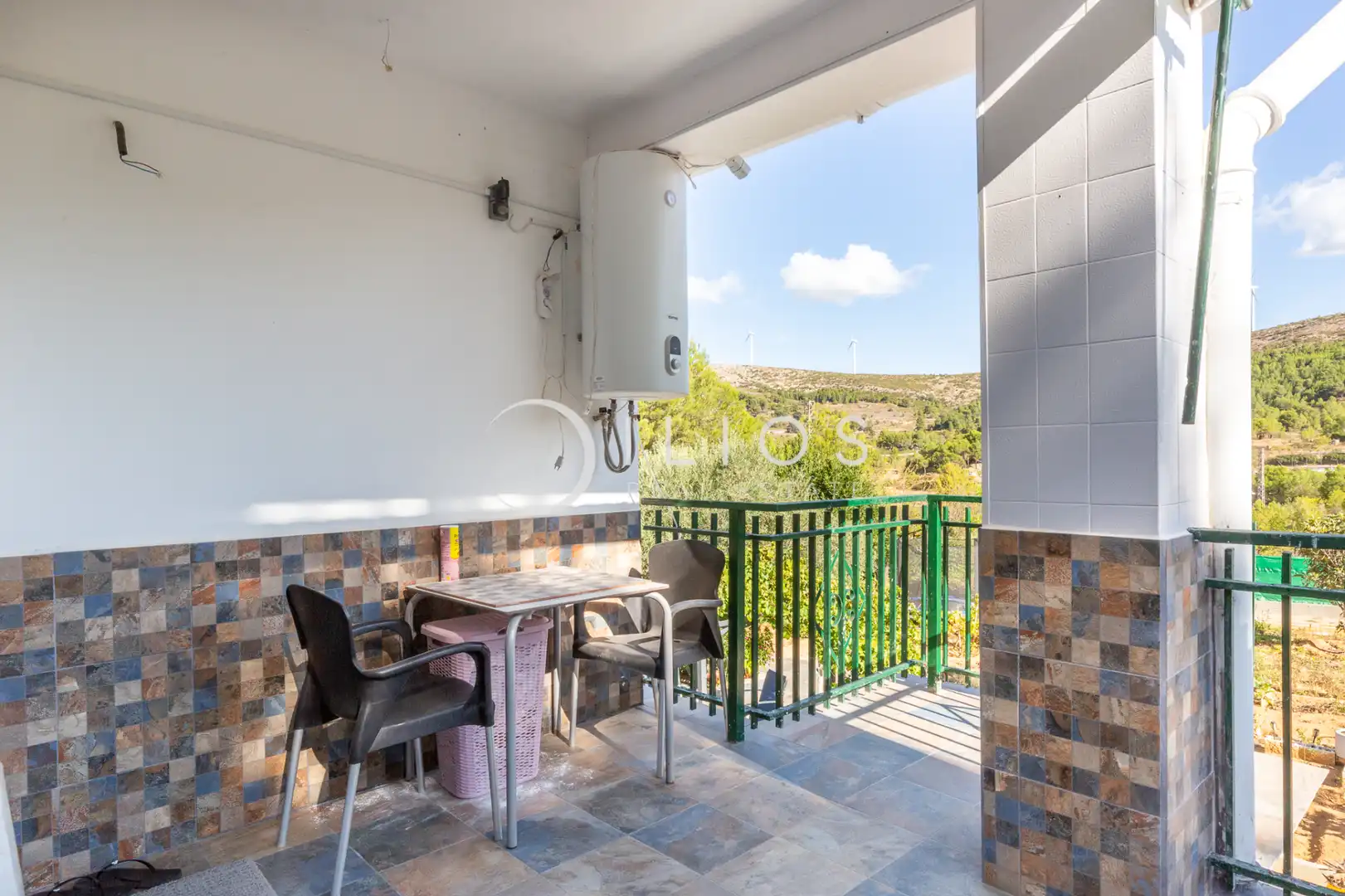 Terrassa de Finca rústica en venda en Buñol amb Aire condicionat, Calefacció i Jardí privat