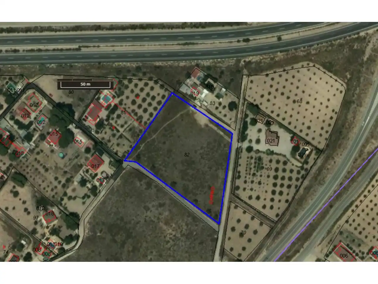 Rural land for sale in Sax