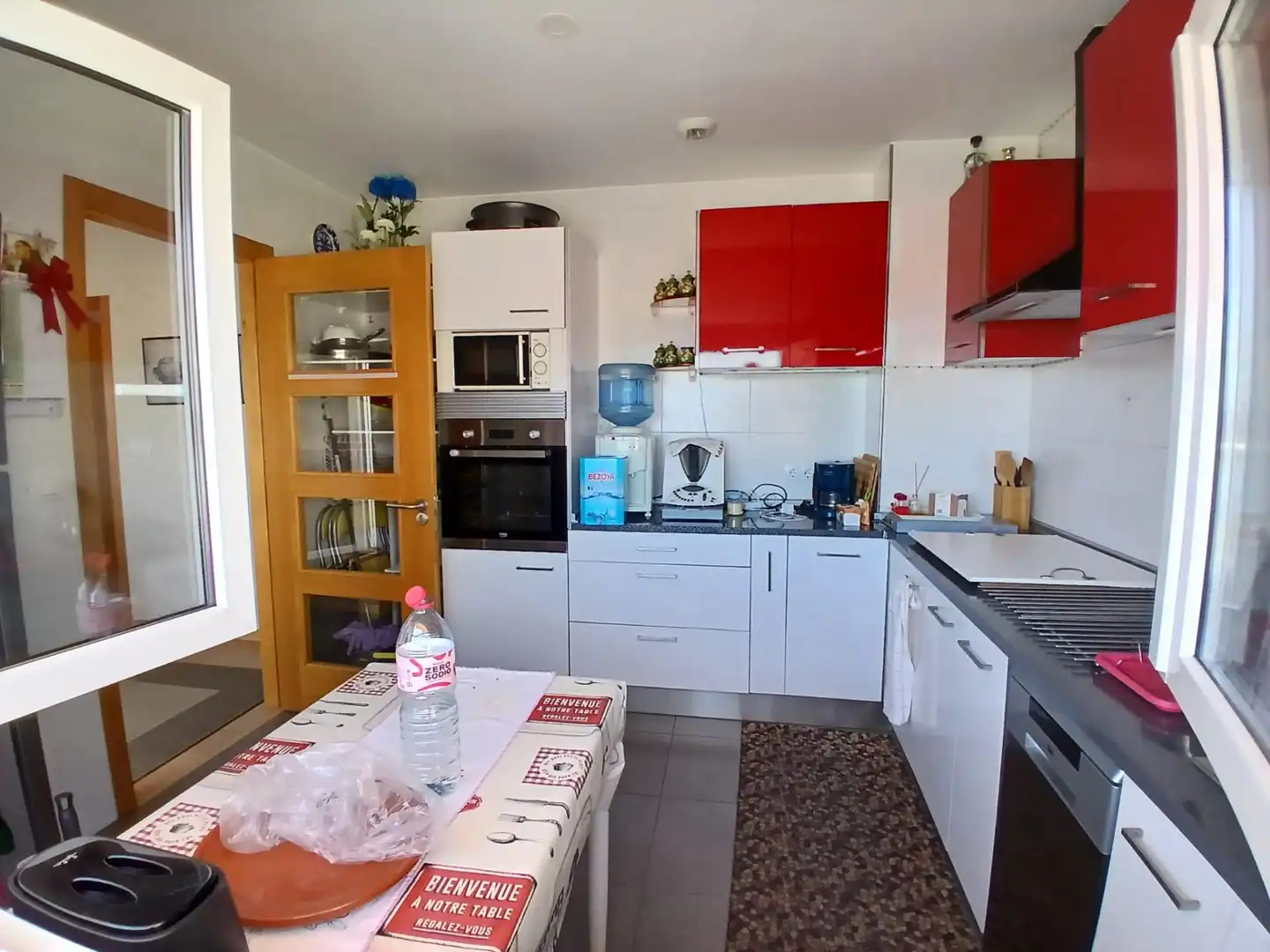 Küche von Wohnung zum Verkauf in Muros mit Heizung, Terrasse und Abstellraum