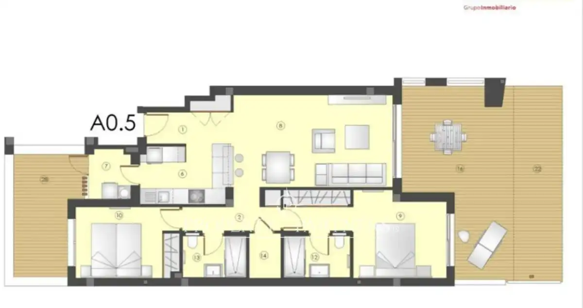 Apartament amb piscina en venda a Urbanizacion Casablanca, imagen 7