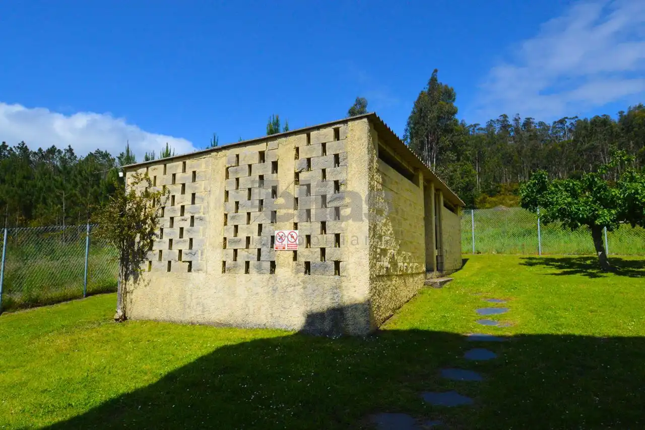 Vista exterior de Piso en venta en Cee con Piscina, Amueblado y Balcón