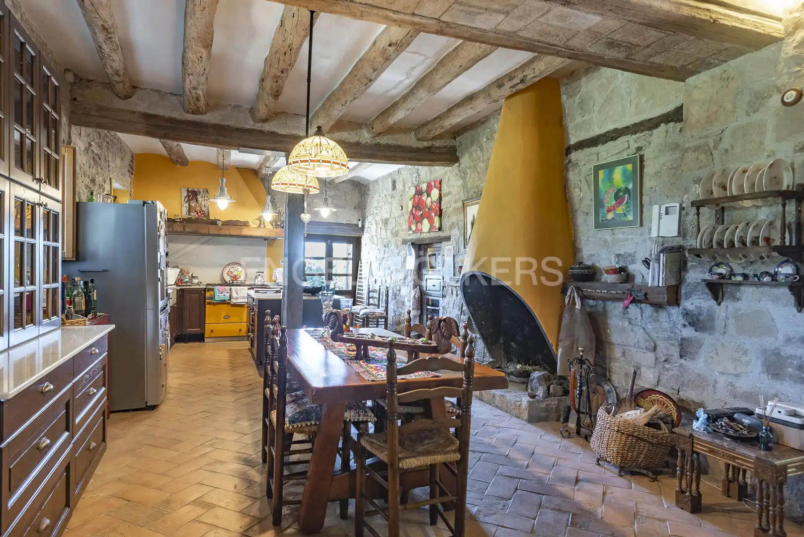 Kitchen of Country homes for sale in Castellbell i el Vilar  with Heating, Private garden and Swimming Pool